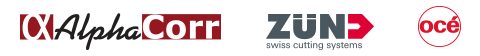 AlphaCorr, Zünd and Canon together offer a complete turnkey solution for display and packaging production software and equipment. AlphaCorr, Zünd and Canon together offer a complete turnkey solution for display and packaging production software and equipment.