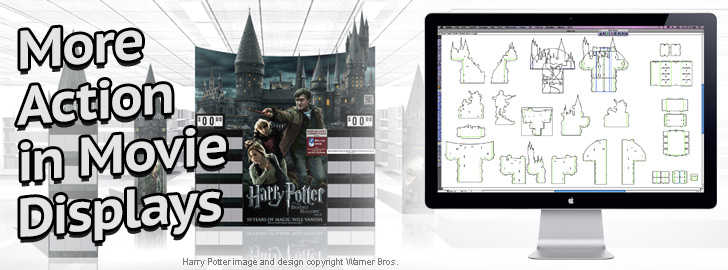 Create standies, movie and product displays, and the steel rules to produce them with AlphaCorr packing and design software on Mac or Windows. Create standies, movie and product displays, and the steel rules to produce them with AlphaCorr packing and design software on Mac or Windows.