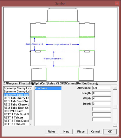 Resizable templates quickly design folding carton, cardboard boxes or standing point-of-purchase displays. Resizable templates quickly design folding carton, cardboard boxes or standing point-of-purchase displays.